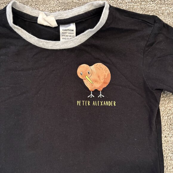 Pajamas - Toddler PJs - Kiwi Bird Print - Size 3 (Age 3) - Peter Alexander - Picture 3 of 5